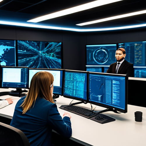 정보보안학 보안 사고 대응 훈련 - Incident Response Team in Action**

"A diverse team of cybersecurity professionals collaborating in ...