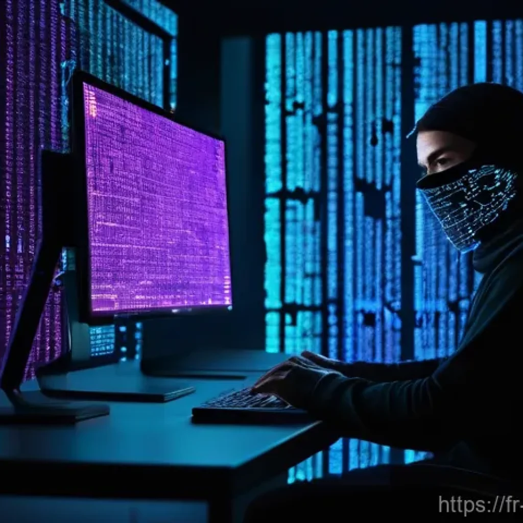 정보보안학 웹 보안 - **Prompt 1: Navigating the Digital Minefield of Invisible Threats**
    "A young adult, approximatel...