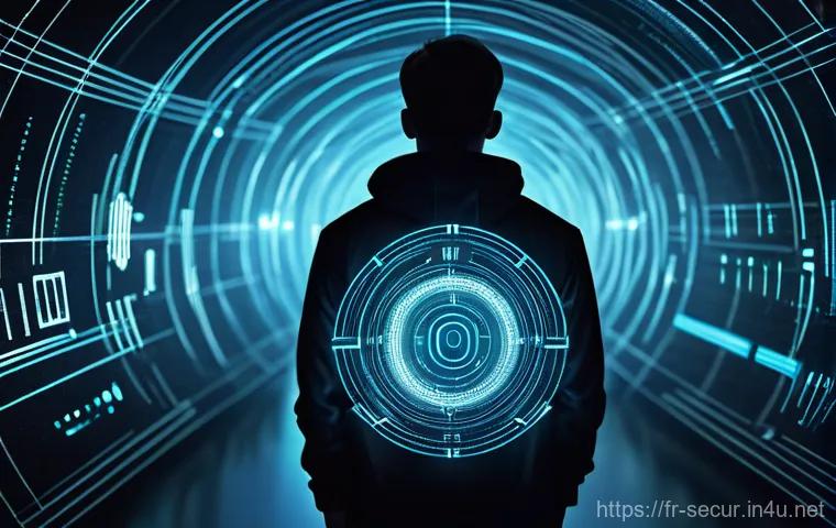 정보보안학 보안 도구의 선택 - **Prompt 1: The Vigilant User in a Digital Landscape**
    Generate a highly detailed, realistic ima...